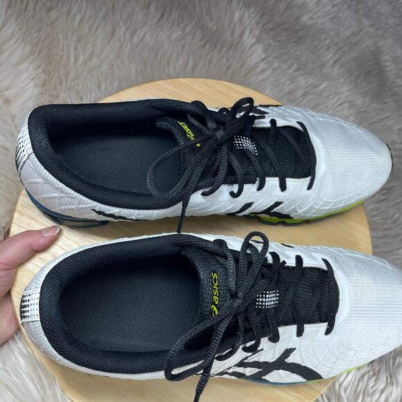 Asics Gel Quantum 180 4 Running Shoes Mens Size 14 Athletic Sneaker 1021A104 WHT main image 4